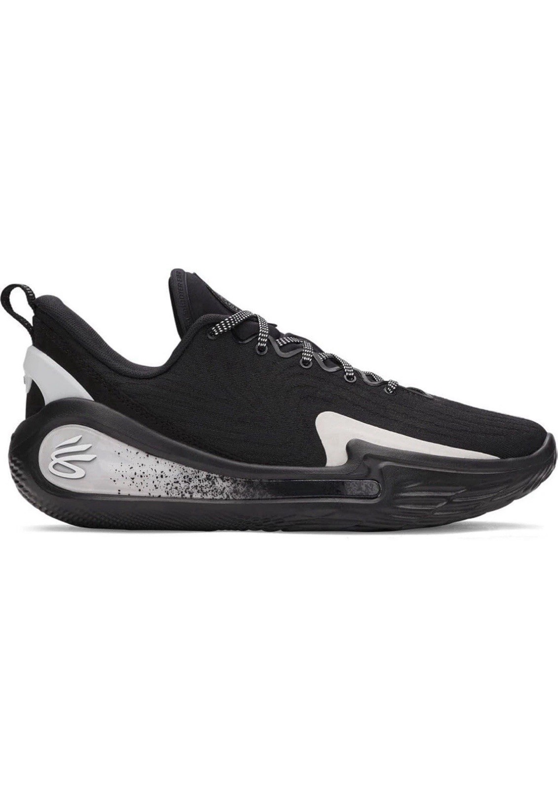 Under Armour Unisex Curry 12 Team-Enhanced Fit & Support Black/white/gray S 10.5