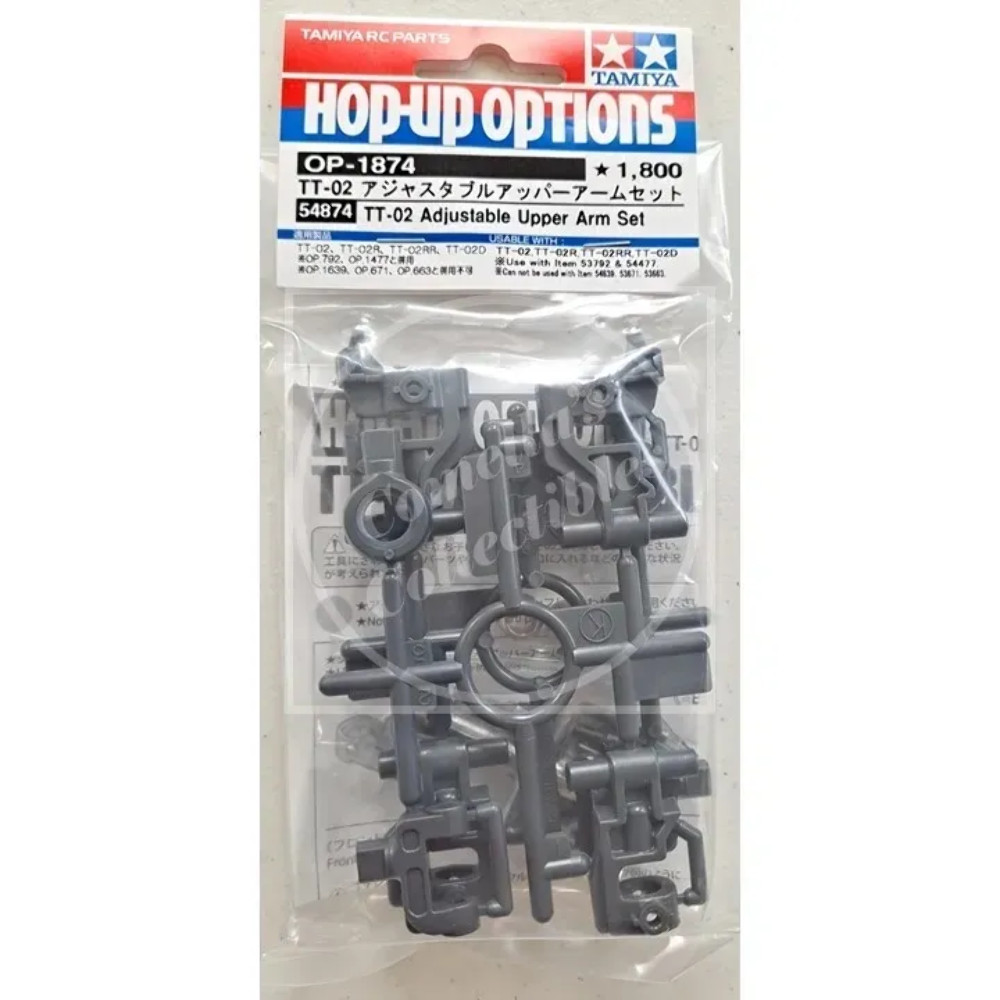 Tamiya Hop-Up Options TT-02 Adjustable Upper Arm Set OP-1874 54874