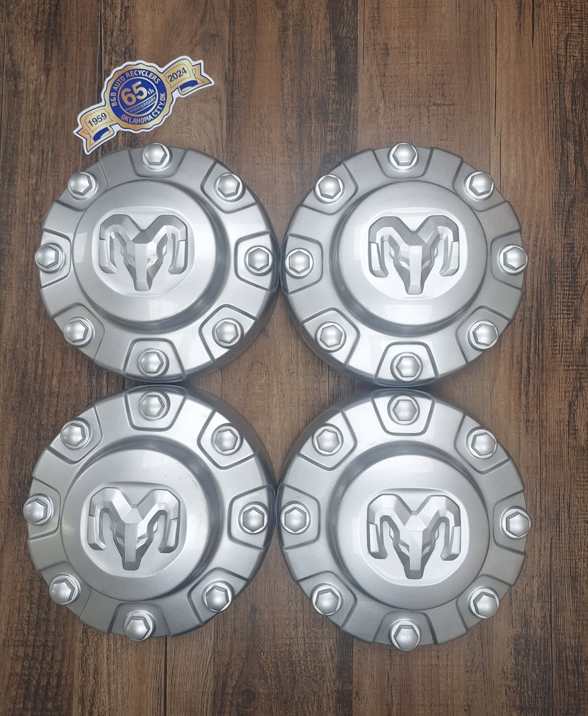 2020-2023 Dodge Ram 3500 DRW Center Caps