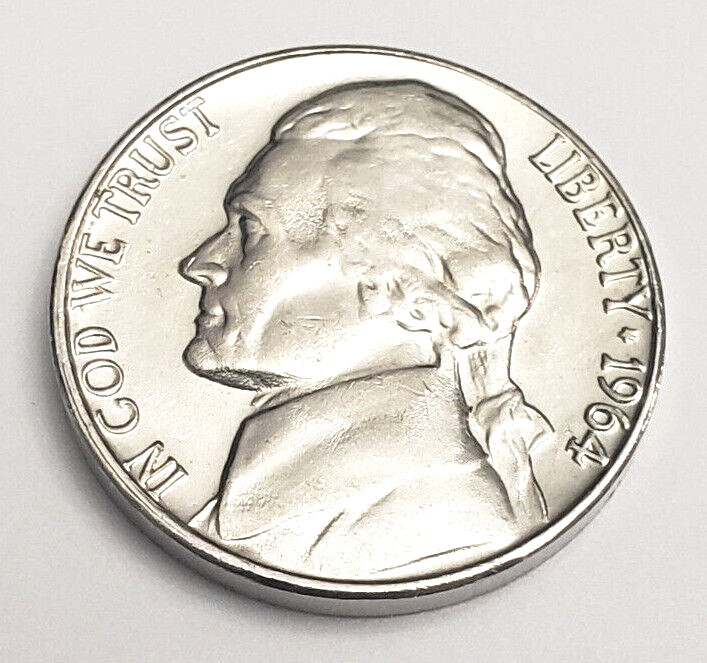 1964 D Jefferson Nickel   *BU - BRILLIANT UNCIRCULATED*  **FREE SHIPPING**