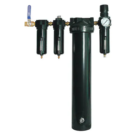 Speedaire 2Ynl6 Desiccant Air Dryer, 5-Stage, Iso Class 2, 1/2 In Npt, 30 Cfm, Speedaire 2Ynl6 Desiccant Air Dryer, 5-Stage, Iso Class 2, 1/2 In Npt, 30 Cfm,