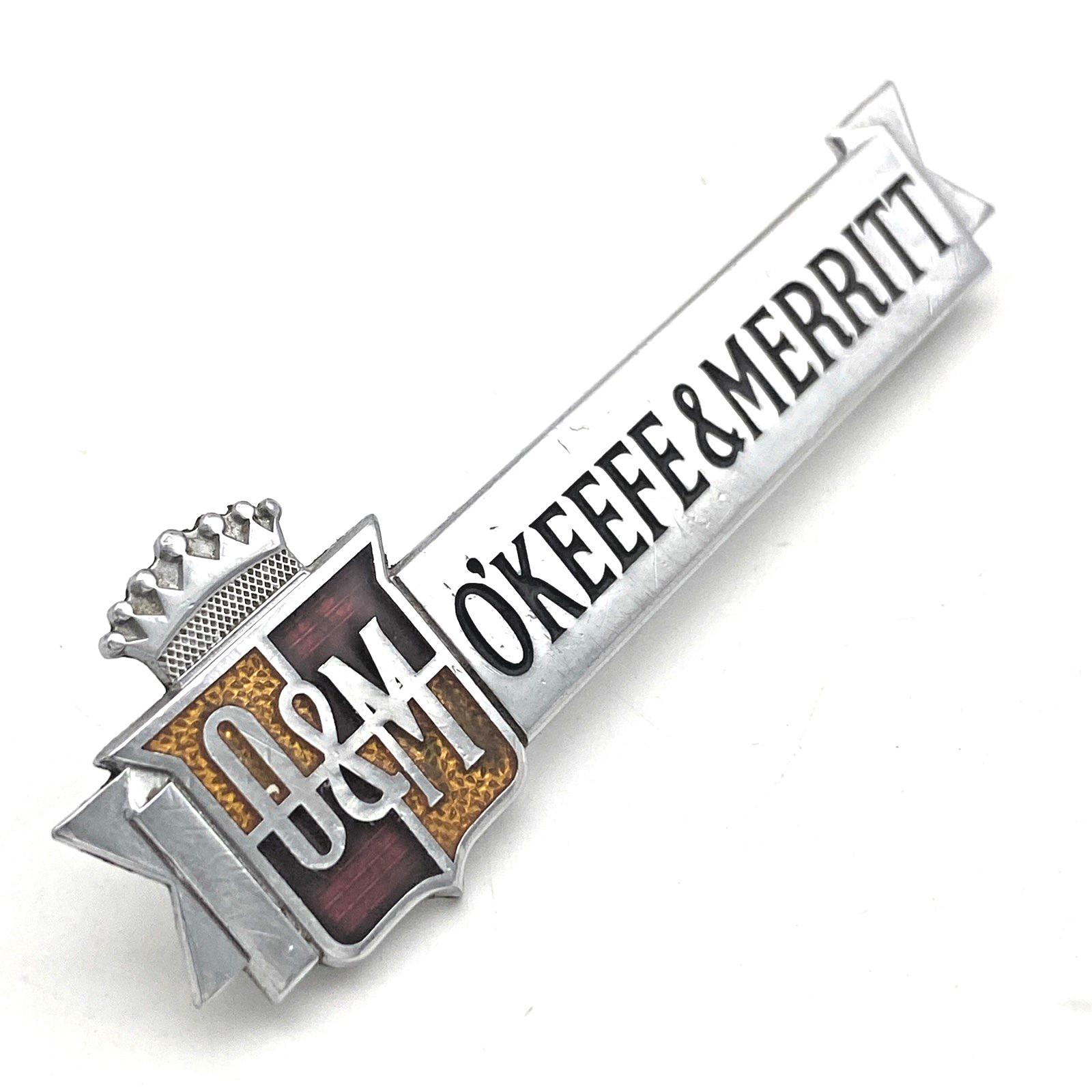 Vintage O’keefe And Merritt Stove Badge Emblem Vintage O’keefe And Merritt Stove Badge Emblem