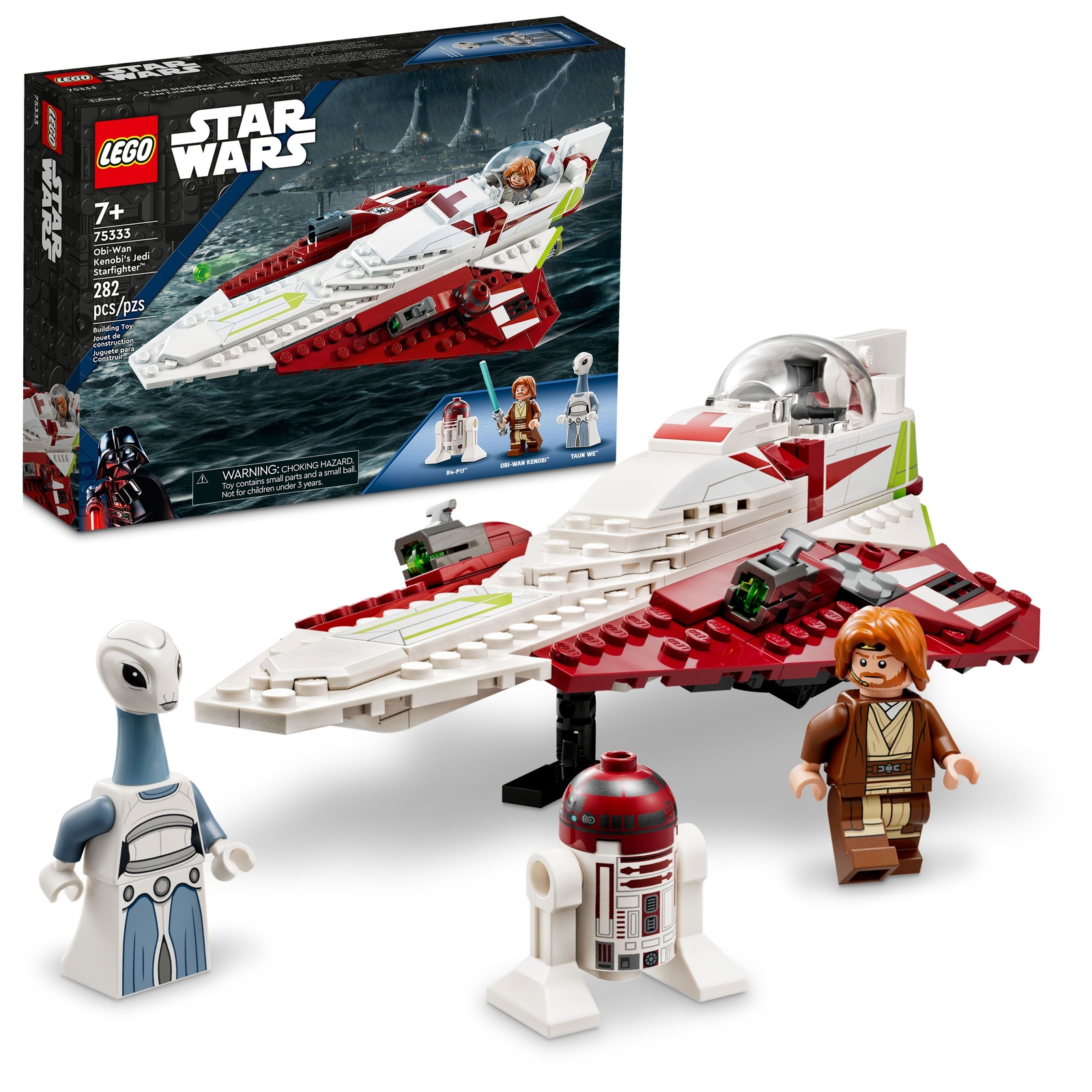 Lego Star Wars 75333 Obi-Wan Kenobi’s Jedi Starfighter 282pcs New Sealed