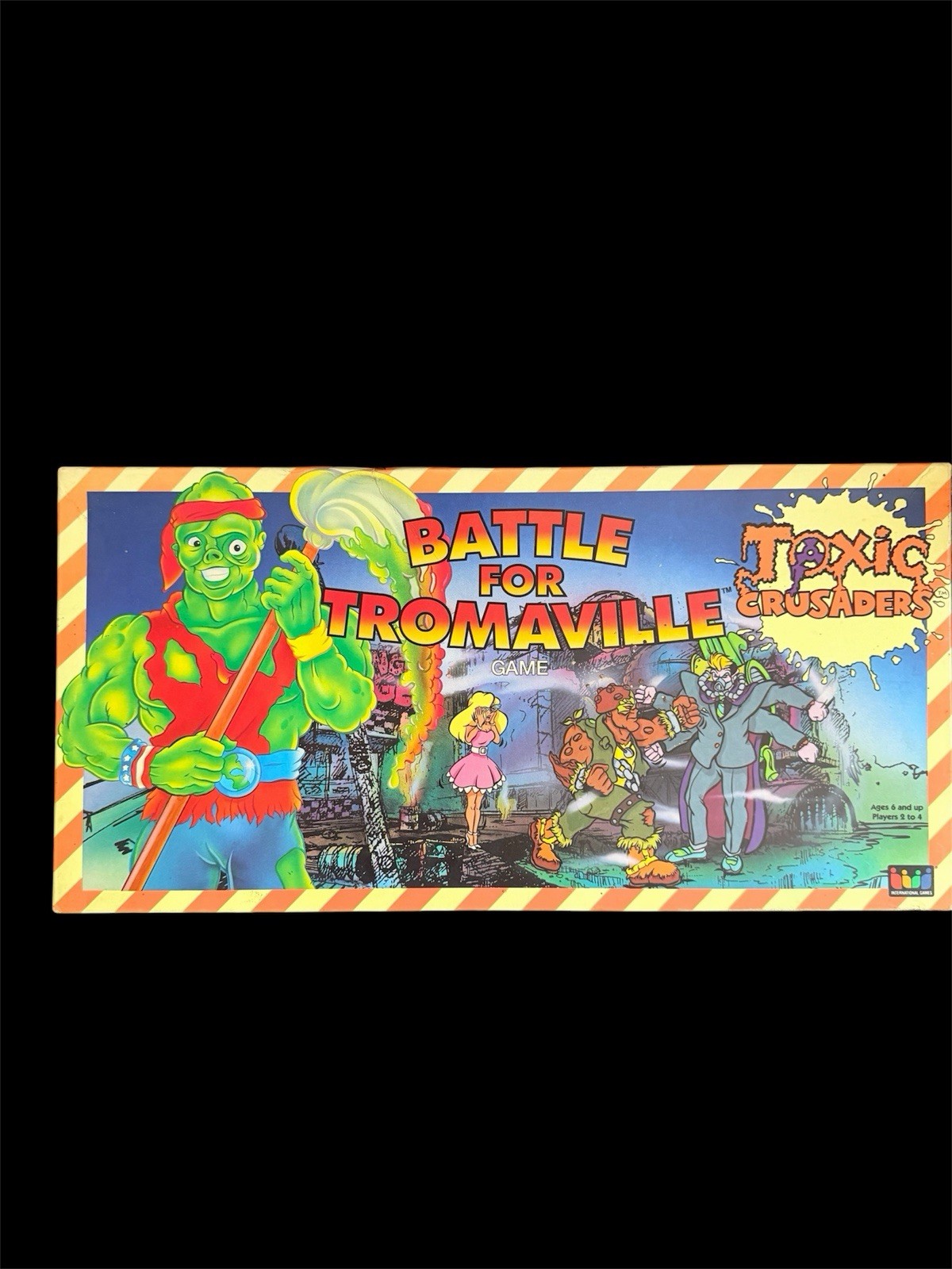 VTG 1991 Toxic Crusaders Battle For Tromaville Board Game VTG 1991 Toxic Crusaders Battle For Tromaville Board Game