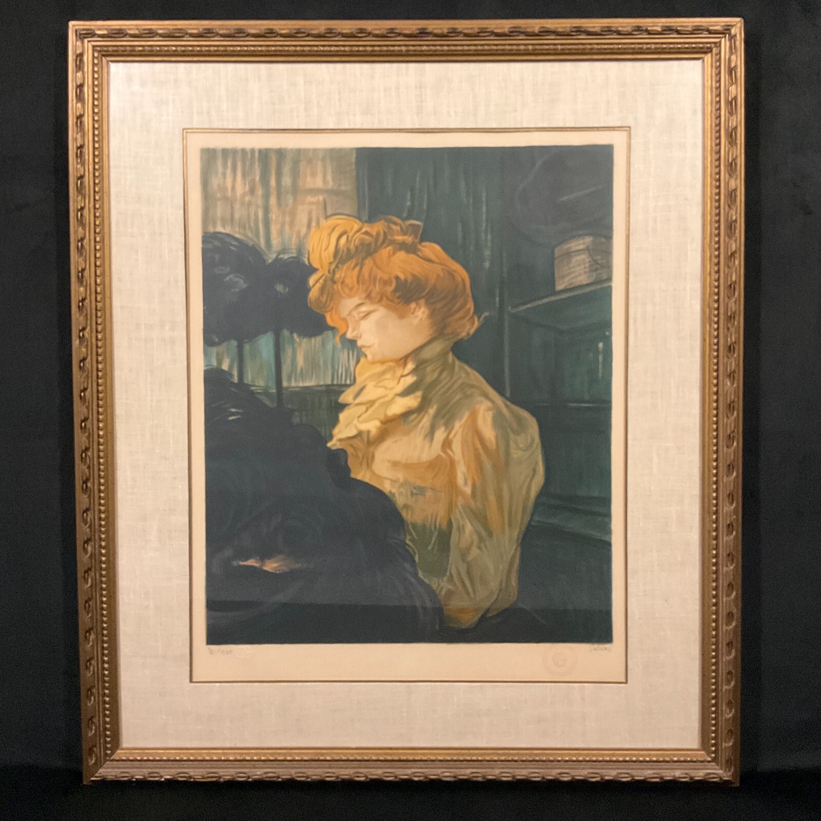 Laurent Marcel Salinas Signed Limited Edition Lithograph \