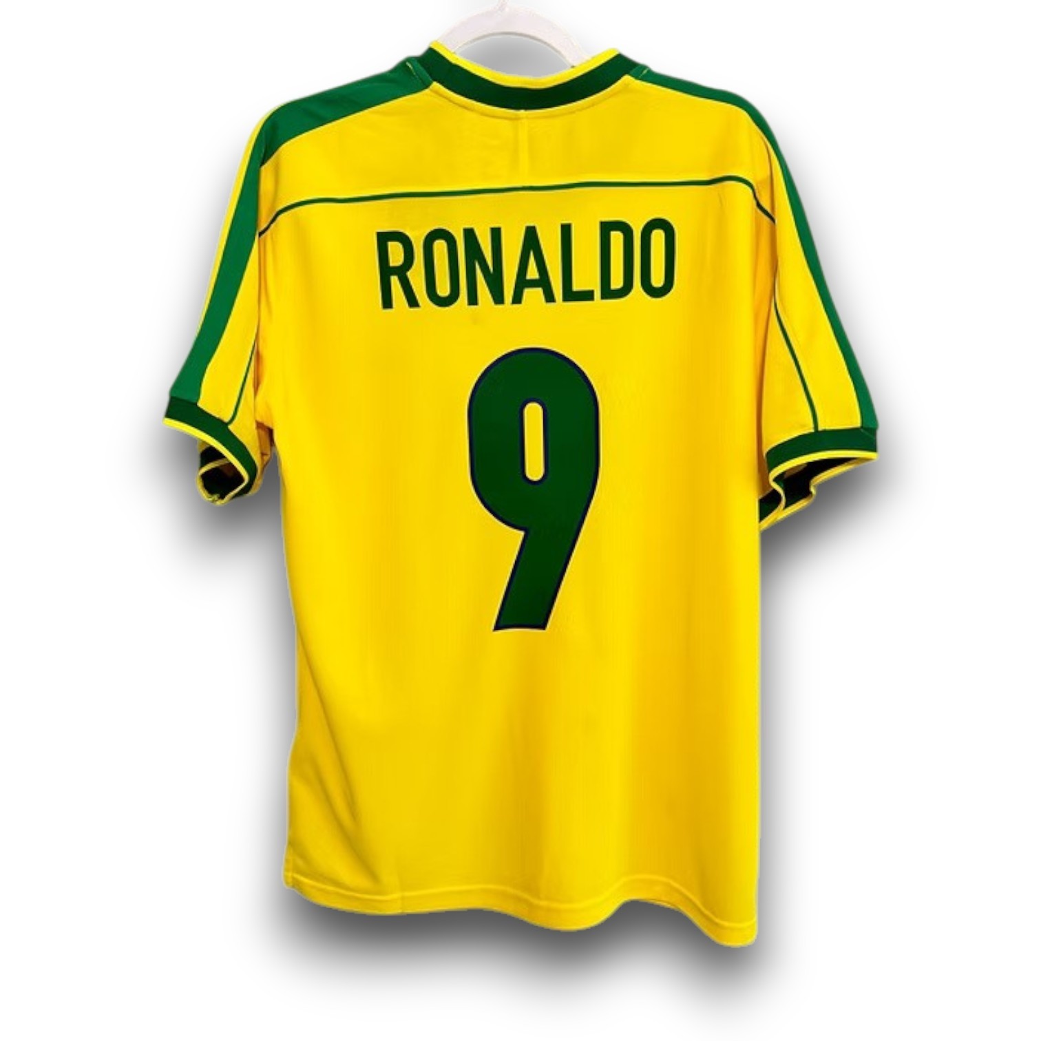 Brazil 1998 World Cup Home Jersey - Ronaldo #9