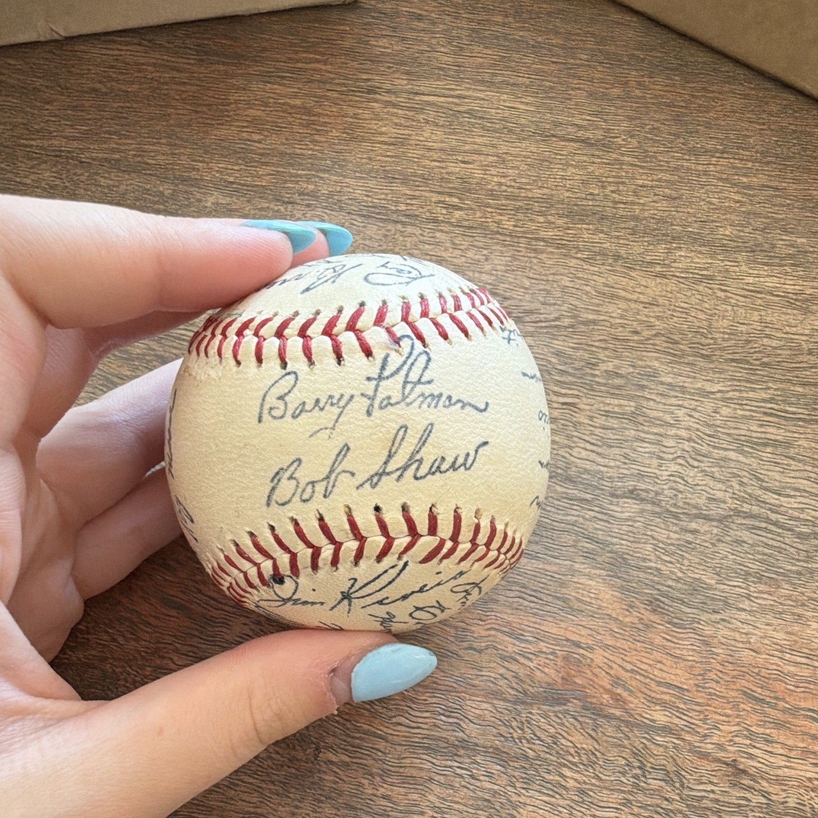 28 MLB signatures baseball from 1921-1969, extremely rare- 