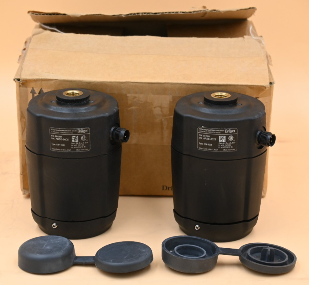 Drager 6812684 A Electrochemical Remote Gas Sensing Head RSD-0200, ERH 0000 Drager 6812684 A Electrochemical Remote Gas Sensing Head RSD-0200, ERH 0000