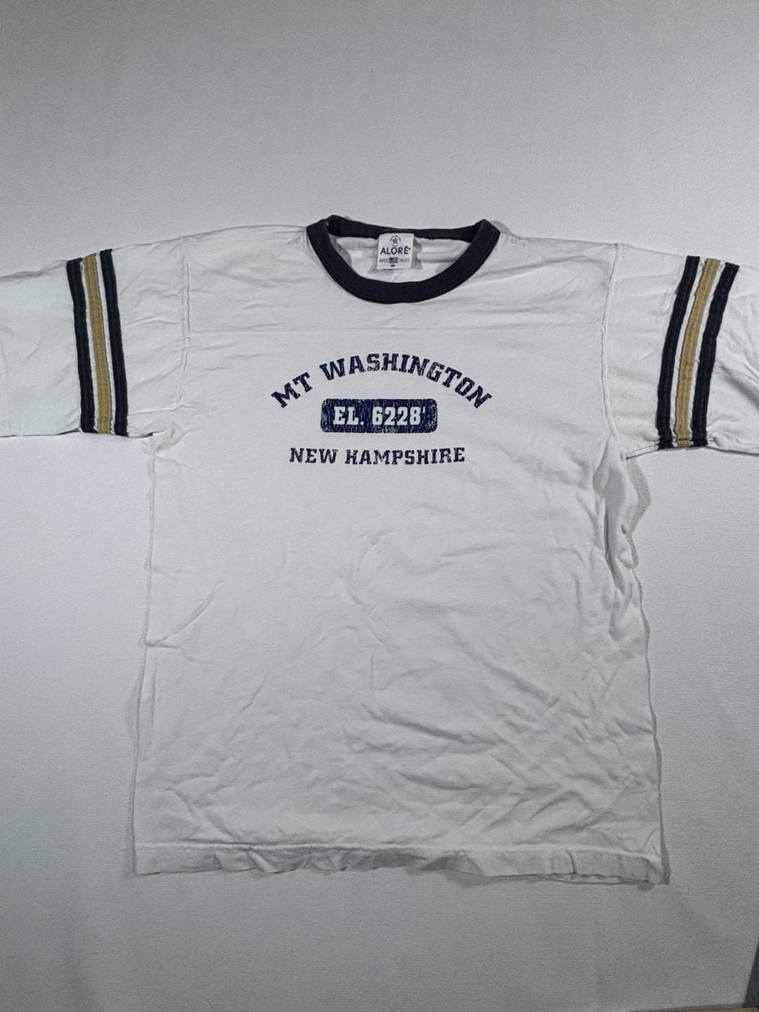 Vintage Alore Mt. Washington New Hampshire Ringer T-Shirt