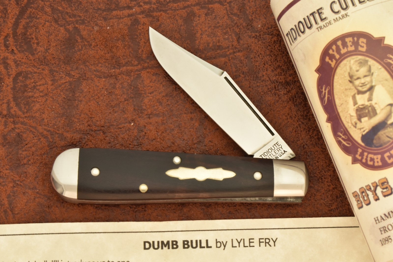 GREAT EASTERN GEC TIDIOUTE DESERT IRONWOOD BOYS KNIFE 1/94 SFO MIT 141118 (36849