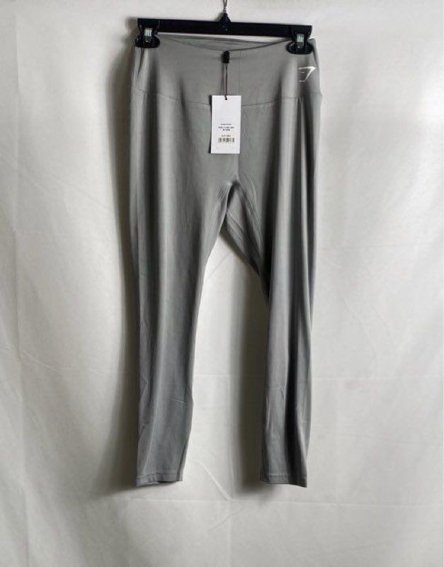 Gymshark Women\'s Gray High Waisted Activewear Training Leggings Sz M NWT