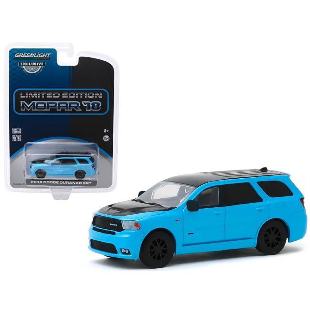 1/64 Greenlight 2018 Dodge Durango SRT BLUE Mopar diciest model car 1/64 Greenlight 2018 Dodge Durango SRT BLUE Mopar diciest model car