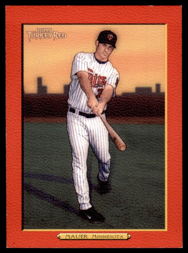 2005 Topps Turkey Red #87 Joe Mauer Red
