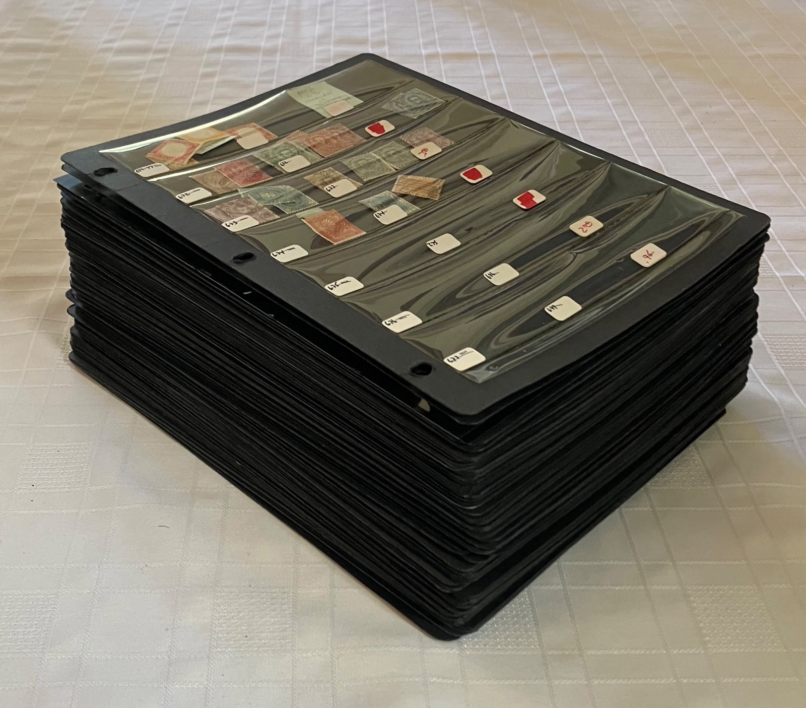 Italy huge 19th-20th c stock on 124 stk pgs.  Many better, hugeCV  scans added