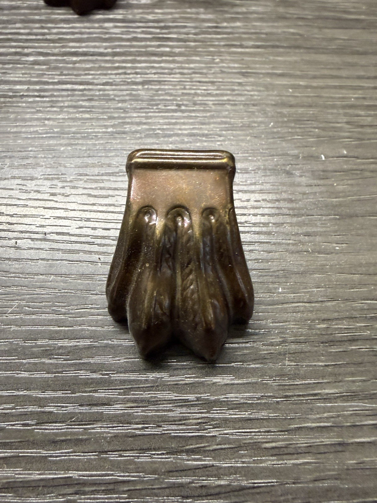 1 Vintage 1” Antique Brass Claw Foot Leg Foot Toe Caps Clawfoot Covers (207 1 Vintage 1” Antique Brass Claw Foot Leg Foot Toe Caps Clawfoot Covers (207