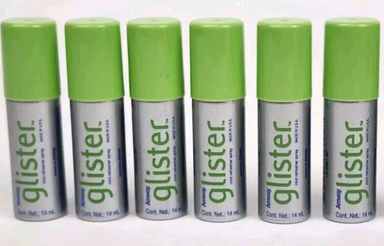 6 x Amway Glister Breath Spray Refresher Mouth Freshener Spray Mint 14ml 6 x Amway Glister Breath Spray Refresher Mouth Freshener Spray Mint 14ml