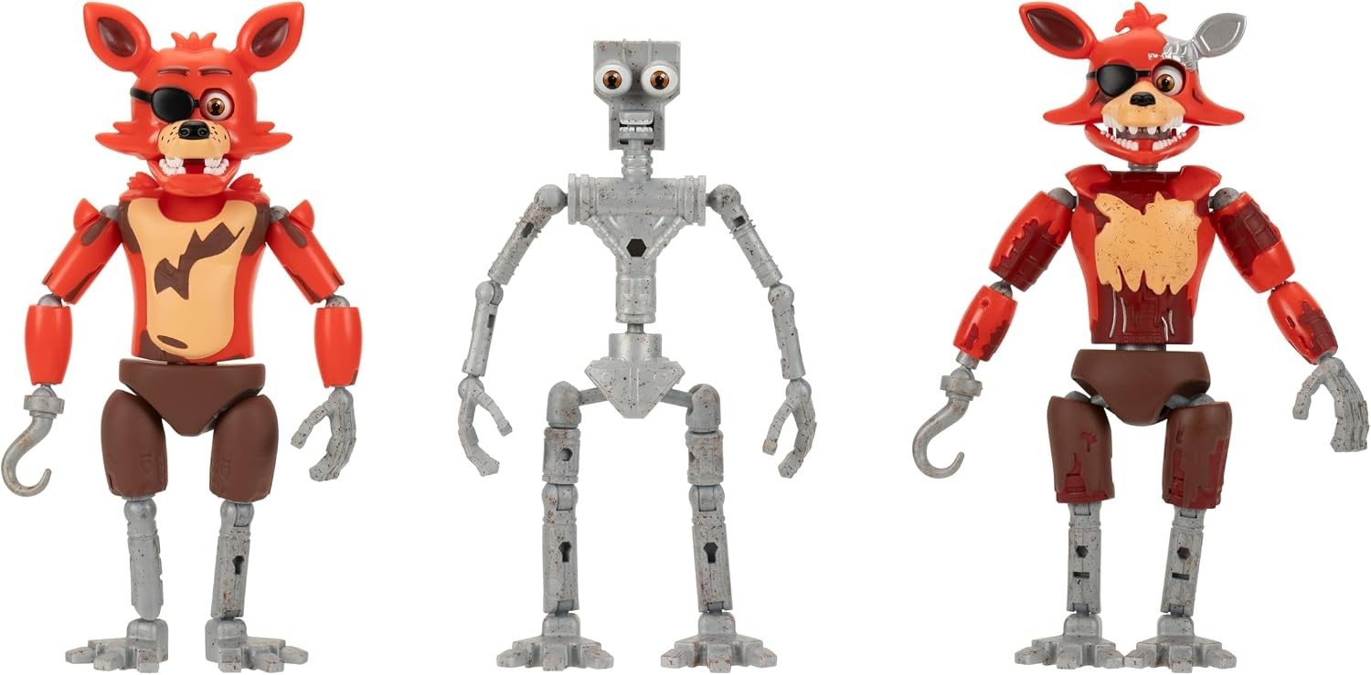 Five Nights at Freddy\'s FNAF Endo Series Classic Withered Foxy 6in Figure NEW