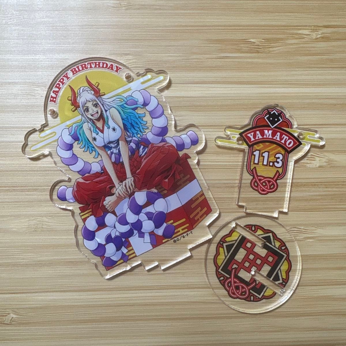 ONE PIECE Yamato Birthday Acrylic Stand Figure Anime Character