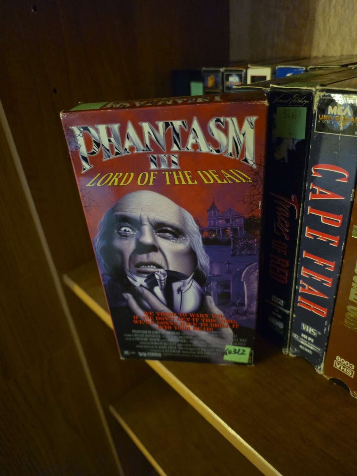 Phantasm III: Lord of the Dead (1994) VHS Horror 1st Flr ,Original Copy Used 
