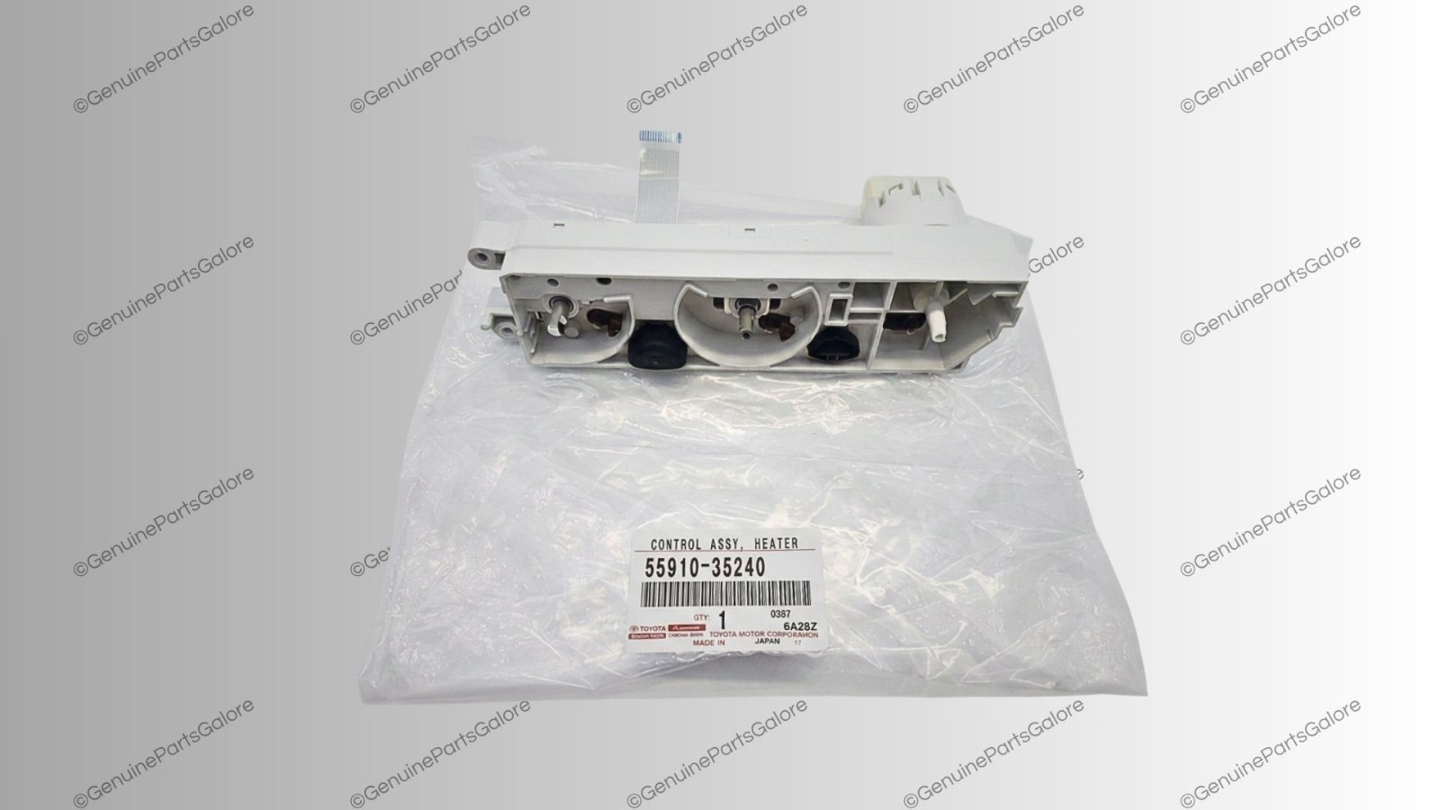 NEW GENUINE OEM 2001-2004 TOYOTA TACOMA  A/C HEATER CONTROL ASSEMBLY 55910-35240