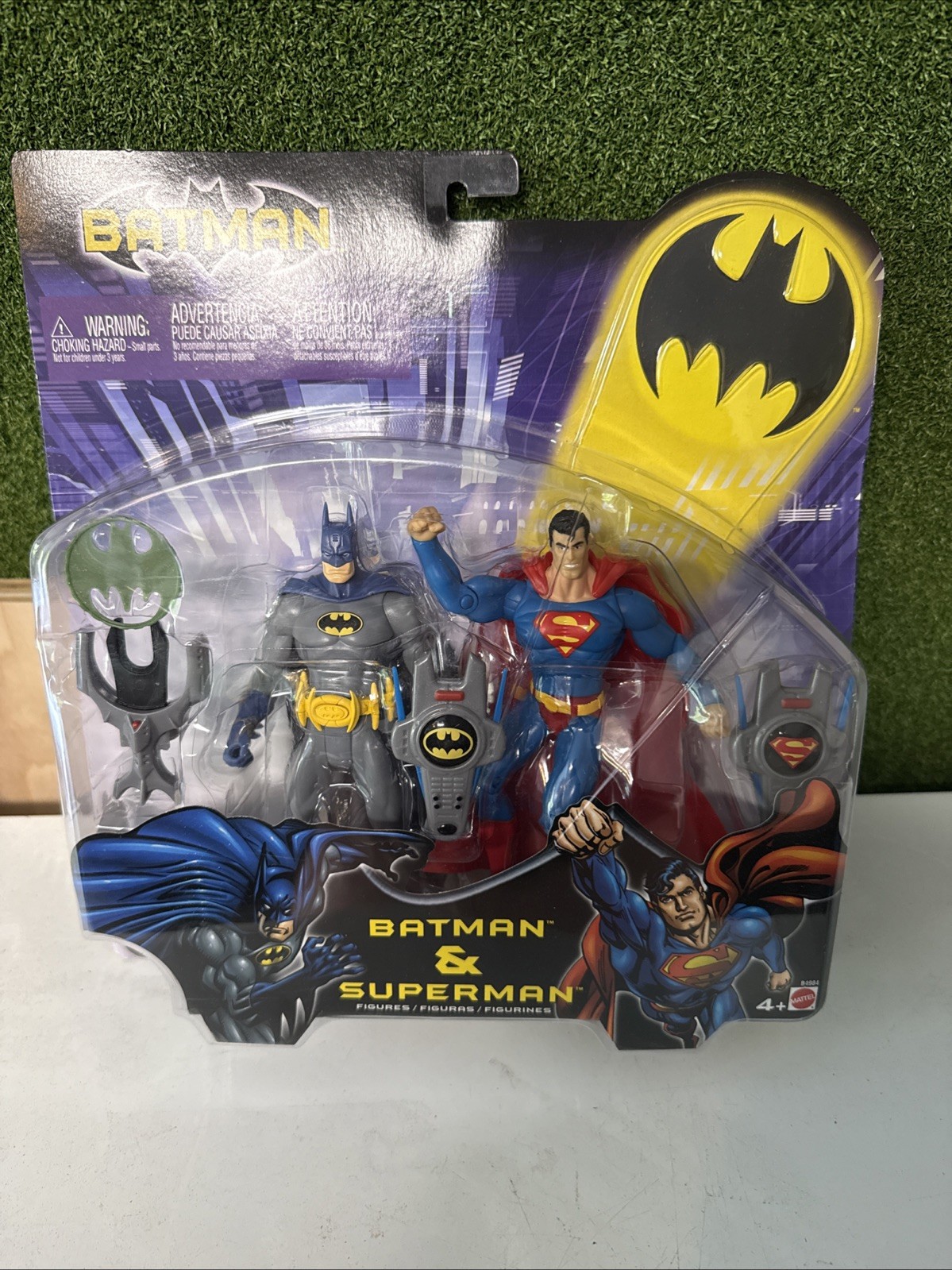 Mattel 2003 DC Universe Batman and Superman 2-Pack Action Figures
