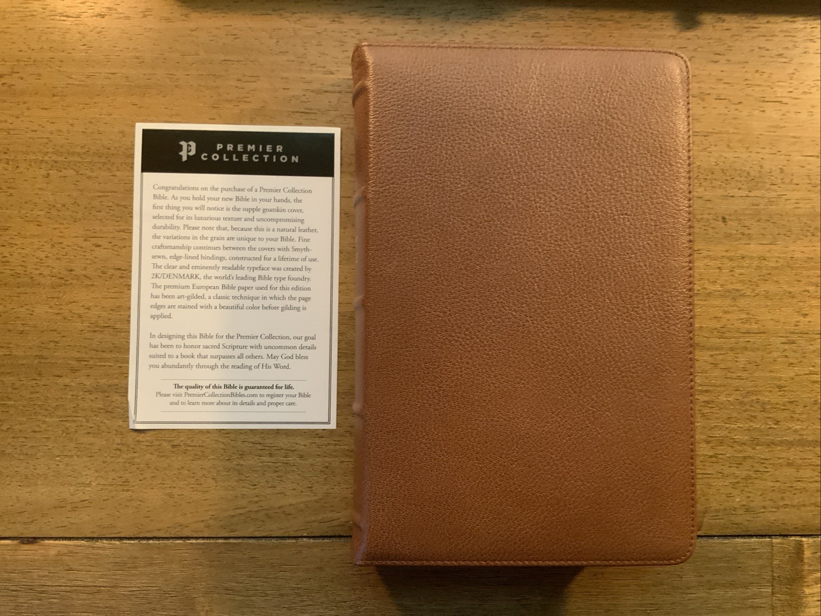 NKJV LARGE PRINT Personal Size End-of-verse Reference Bible Premier Goatskin NKJV LARGE PRINT Personal Size End-of-verse Reference Bible Premier Goatskin