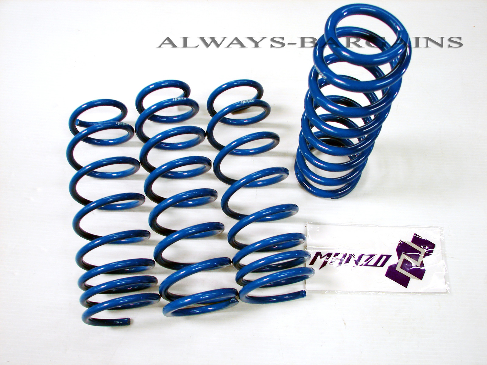 Manzo Lowering Coil Springs Fits Volkswagen Golf / GTI MK5 06-09 LSVG-0609