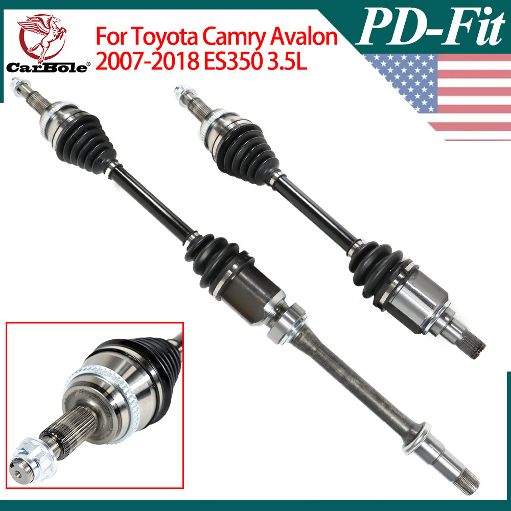 New Front Pair CV Axle Assembly For 2007-2018 Toyota Camry Avalon ES350 3.5L