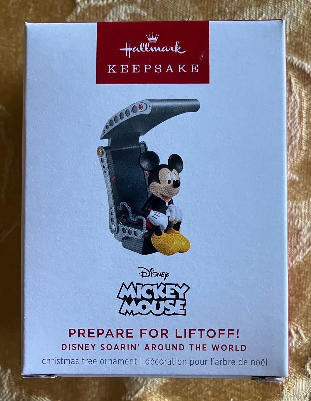 Hallmark 2026 Disney Mickey Mouse Soarin\' Prepare For Liftoff Keepsake Ornament Hallmark 2026 Disney Mickey Mouse Soarin\' Prepare For Liftoff Keepsake Ornament