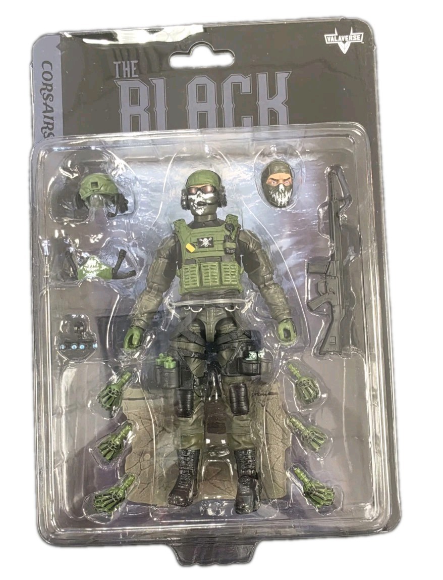 Valaverse The Black Corsairs Version A 1/12 Action Force