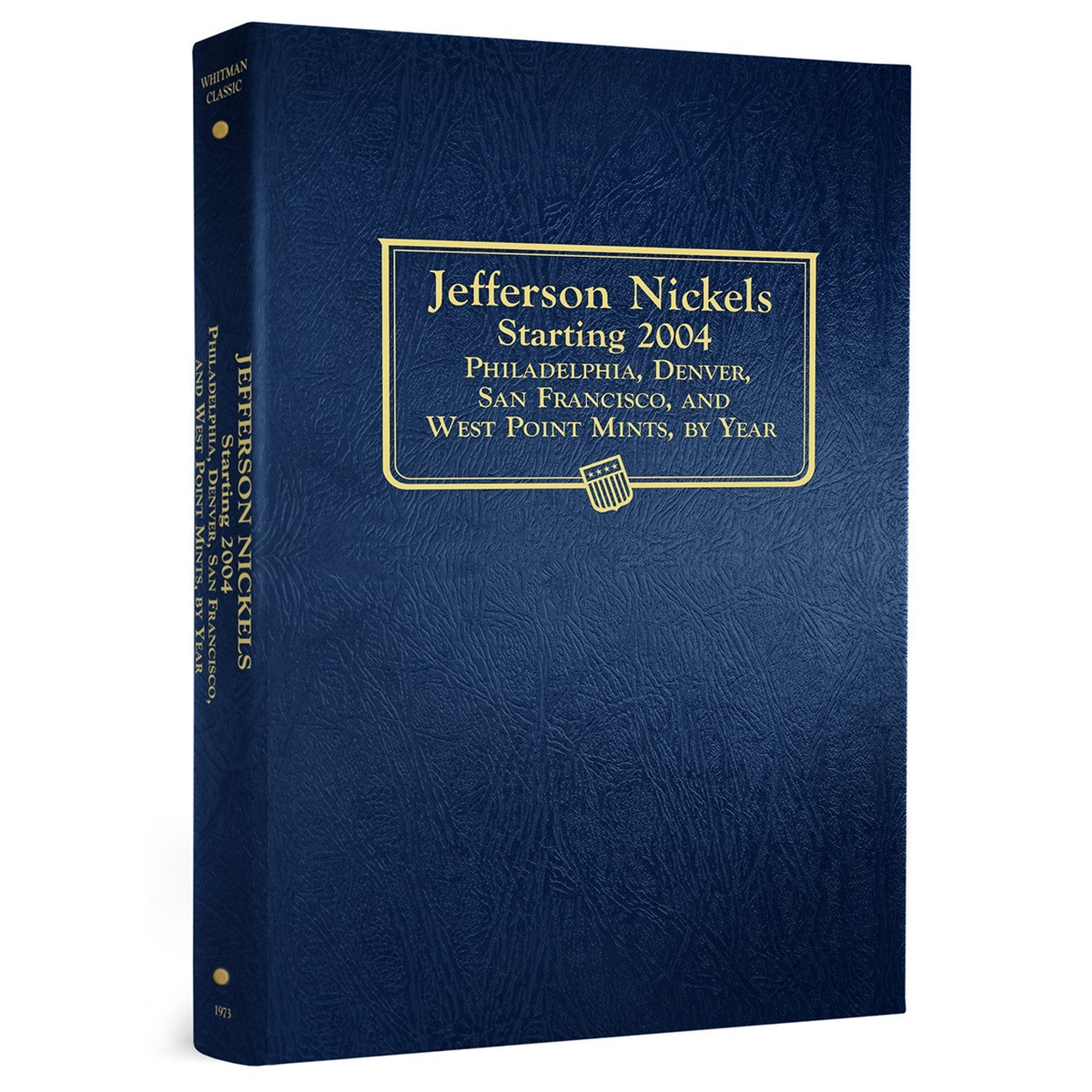 Album For Jefferson Nickel Coins 2004-2024 + 20 Blank Whitman Classic Model 1973
