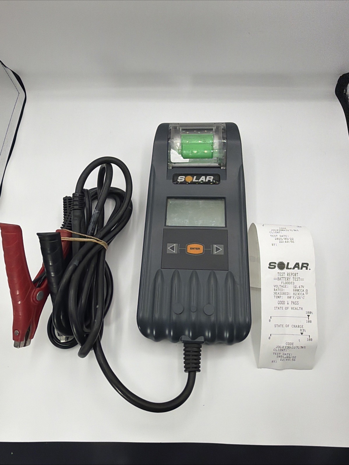 Clore Automotive SOLAR BA327 20-2000 CCA Electronic Battery and System Tester 