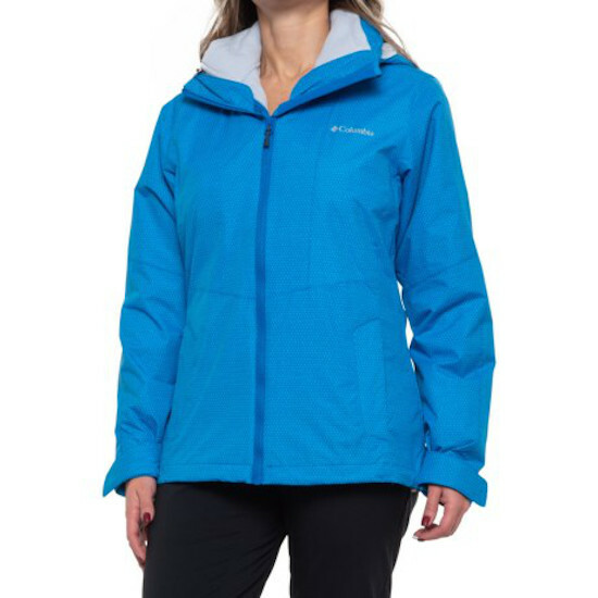 Columbia Ruby River Interchange Jacket  3-in-1 Waterproof Insulated Women\'s sz S