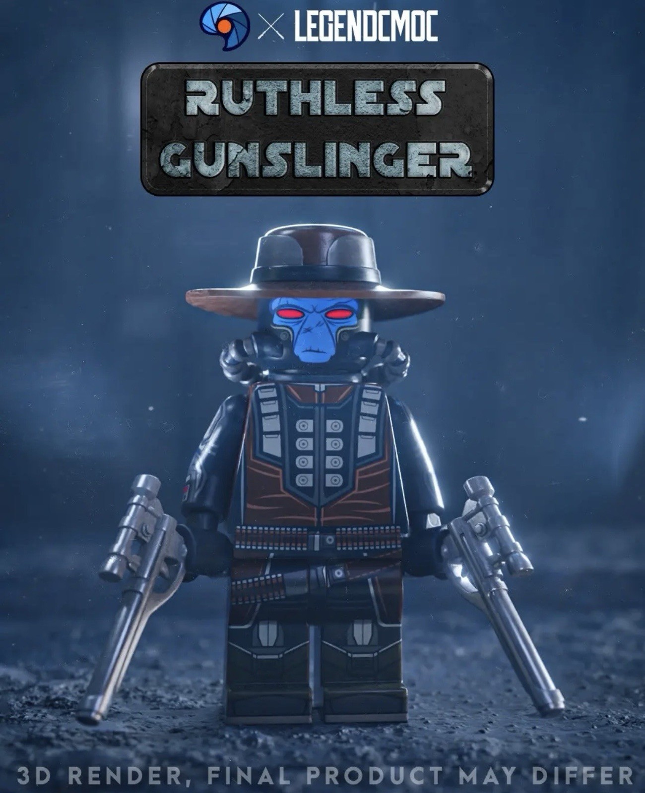 Lego Star Wars Custom Minifigure Baggles Studios Ruthless Gunslinger Lego Star Wars Custom Minifigure Baggles Studios Ruthless Gunslinger