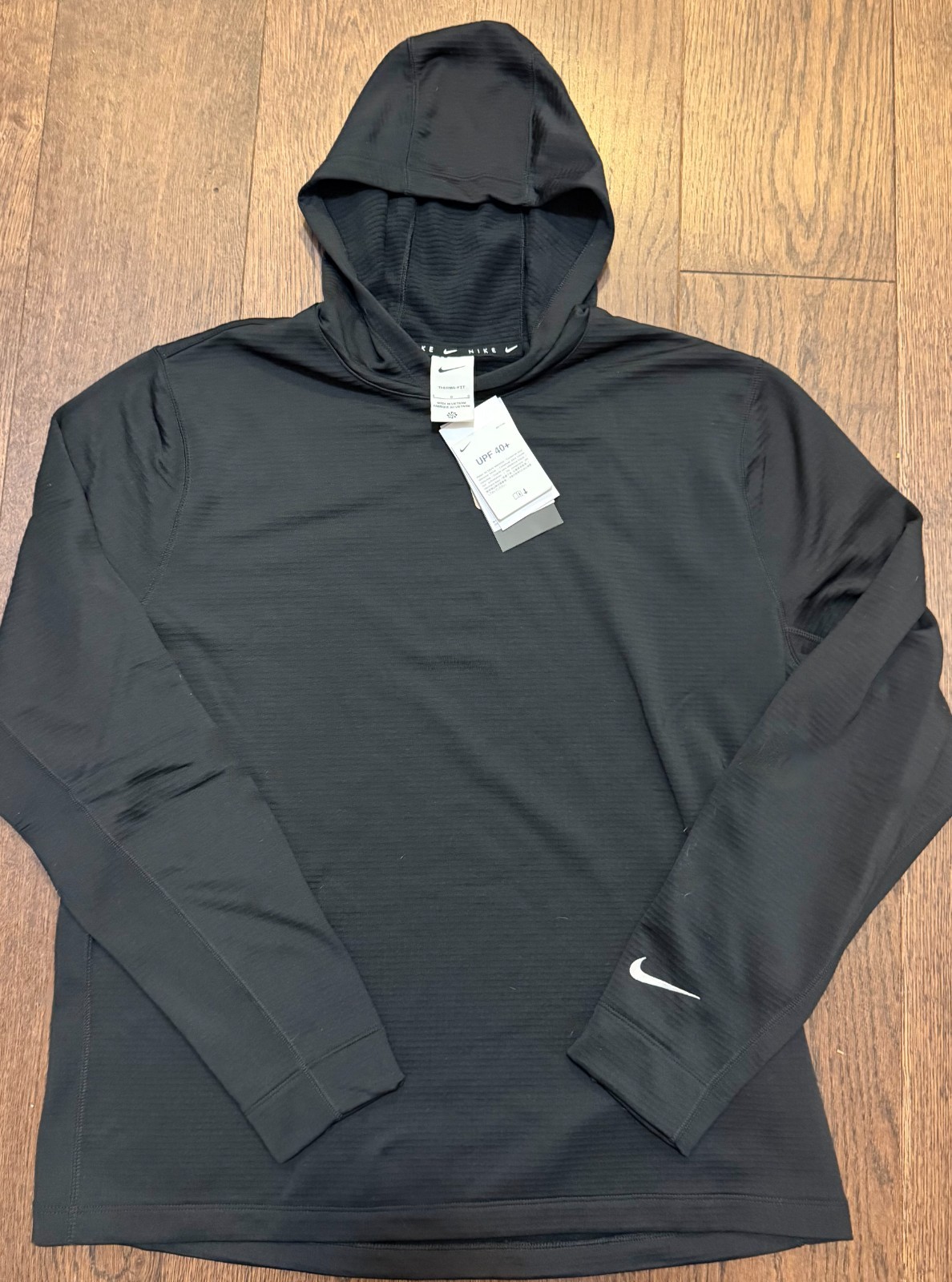 Nike Men\'s Velocity Therma-FIT Golf Hoodie, Black, Large, $99 NEW 2026