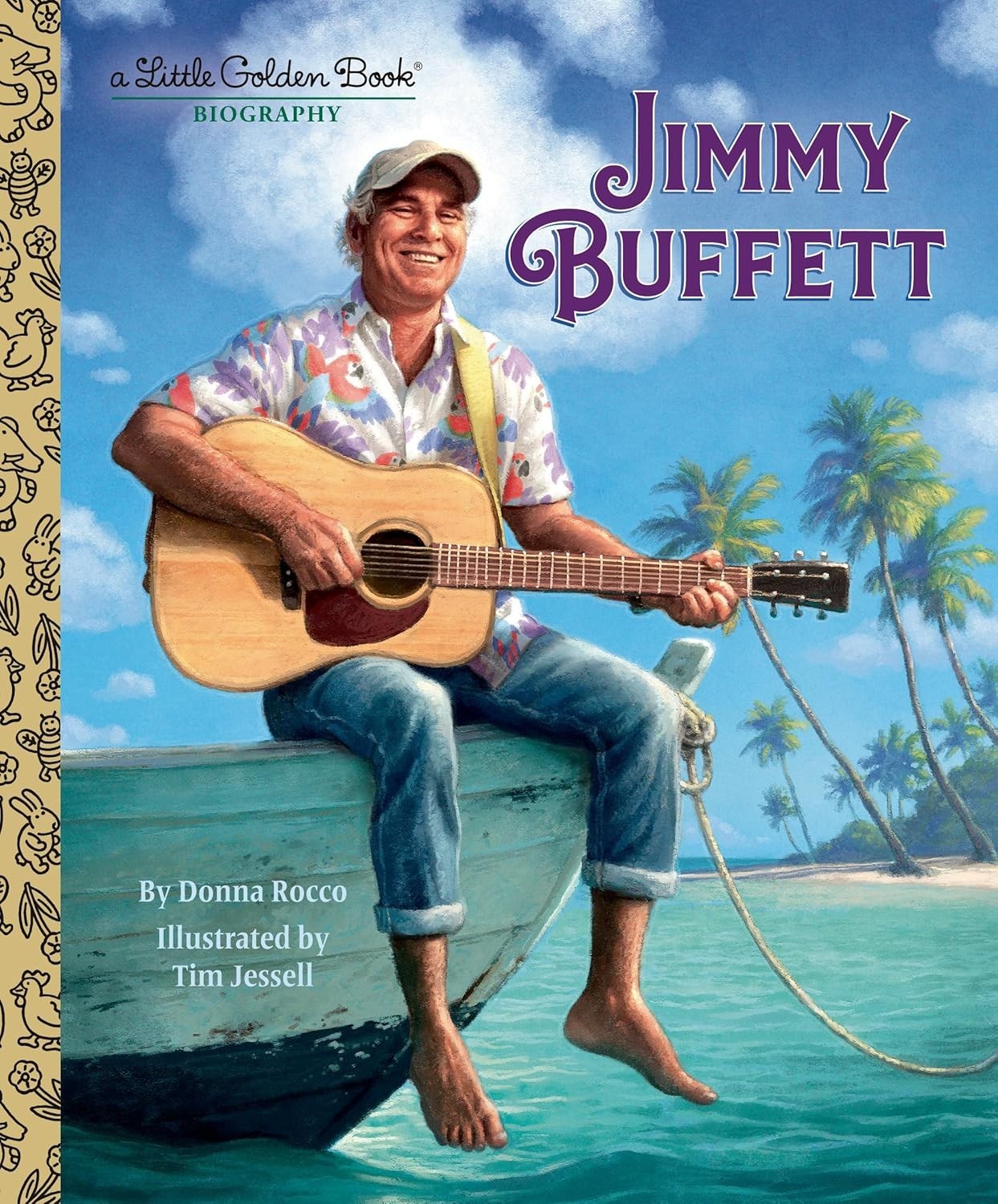 Jimmy Buffett: A Little Golden Book Biography Multicolor