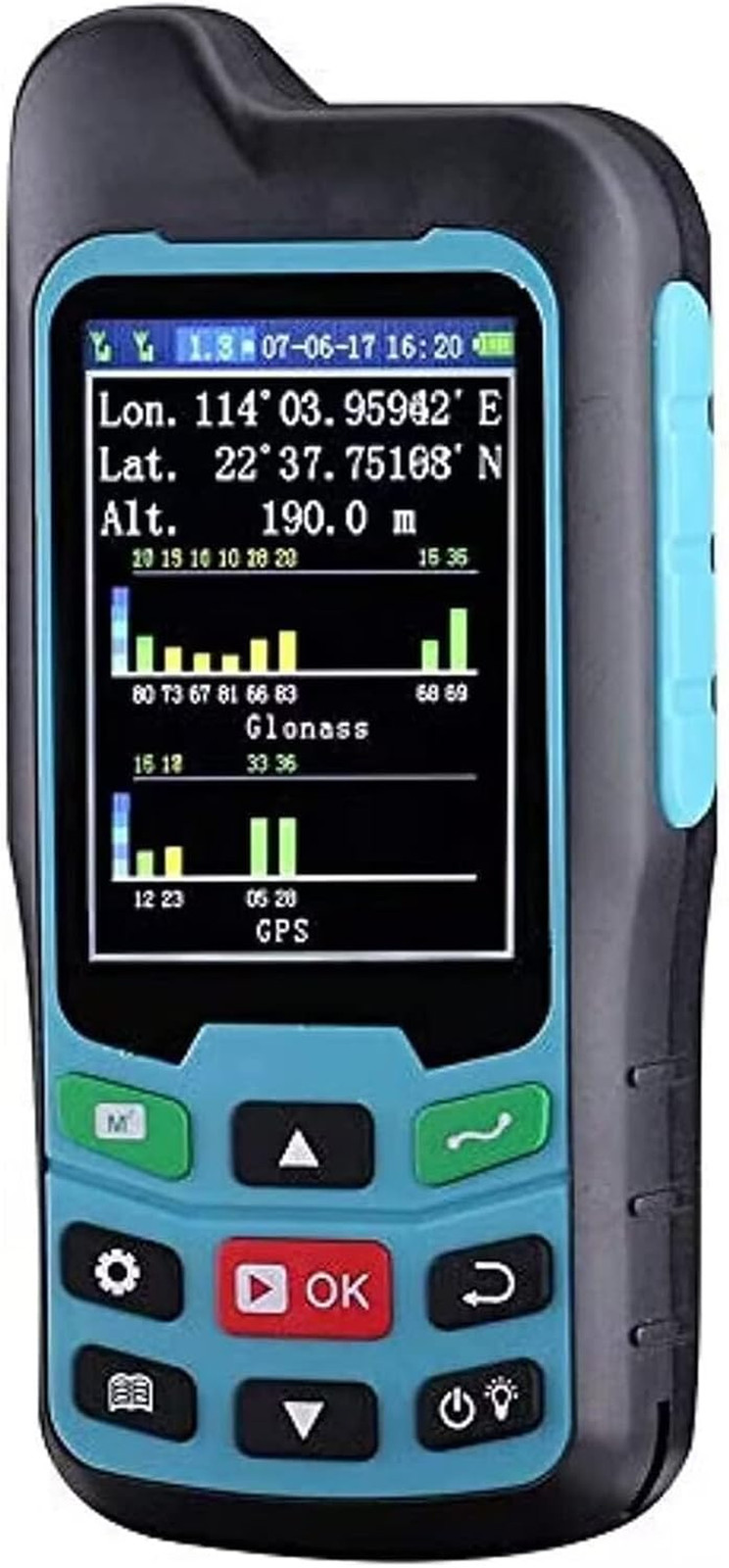 Handheld GPS Survey Equipment,  GPS Land Measuring Instrument, Mini Handheld GPS