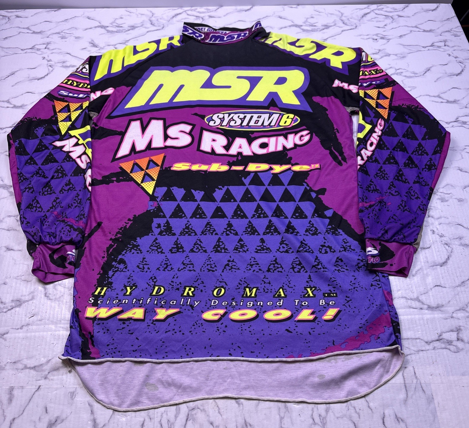 RARE Vintage 1995 MSR Racing System 6 Motocross Jersey Moto MX Gear Size XL🔥 RARE Vintage 1995 MSR Racing System 6 Motocross Jersey Moto MX Gear Size XL🔥