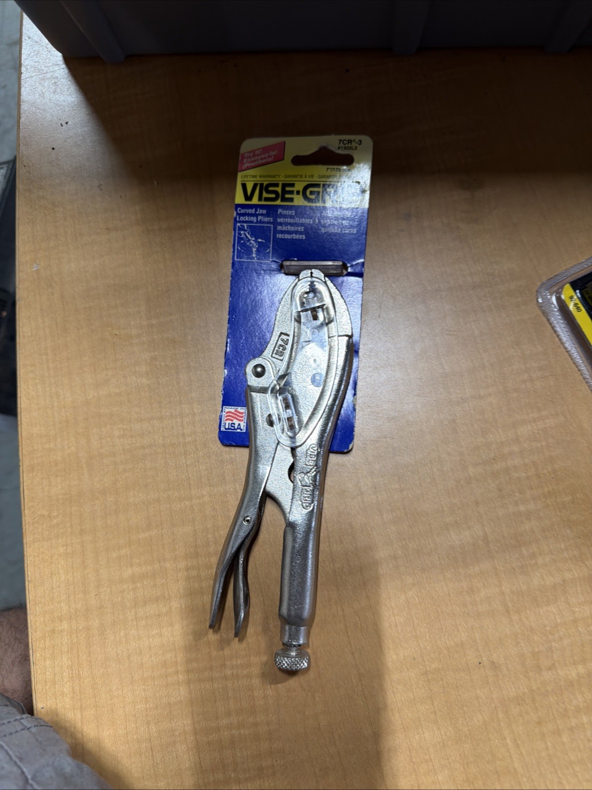 Vintage Irwin Vise Grip Locking Pliers 7 Inch 0702L3 Made in USA NEW