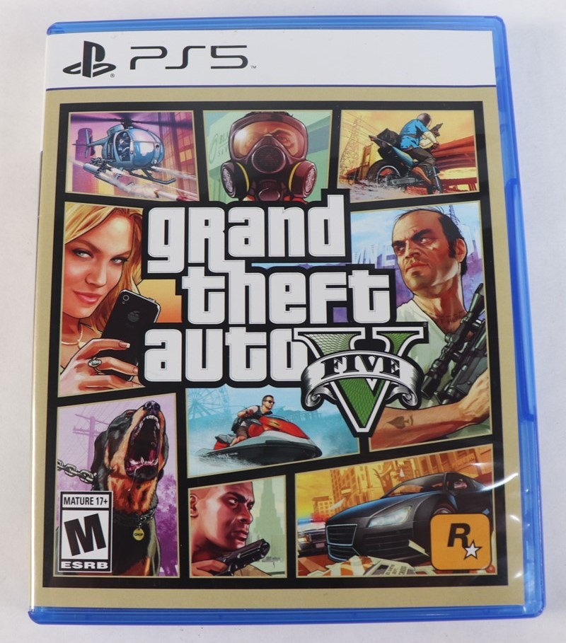 Sony Playstation 5 PS5 Grand Theft Auto V Five 