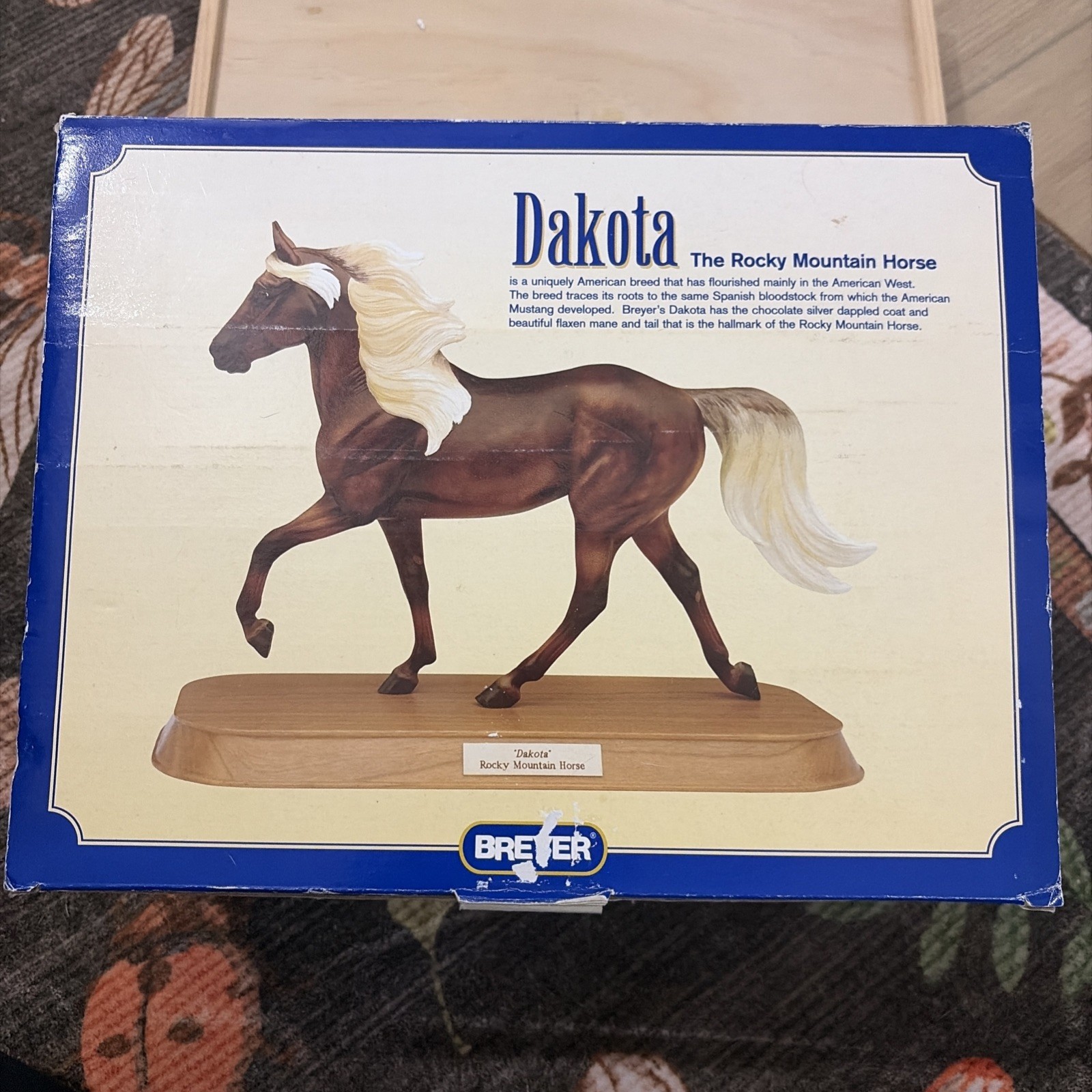 Dakota “rocky Mountain Horse” Breyer Porcelain JCP 2001 Limited Edition.