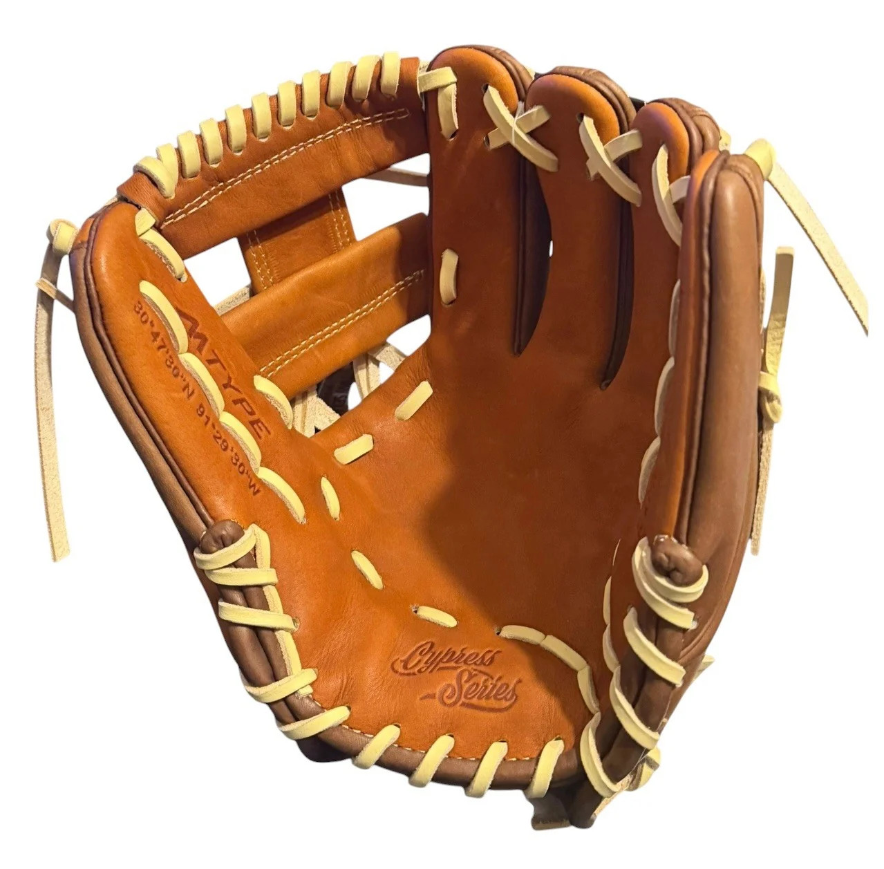 Marucci Cypress M Type Model 42 11.25” Japanese Tanned RHT Baseball Glove - NWT