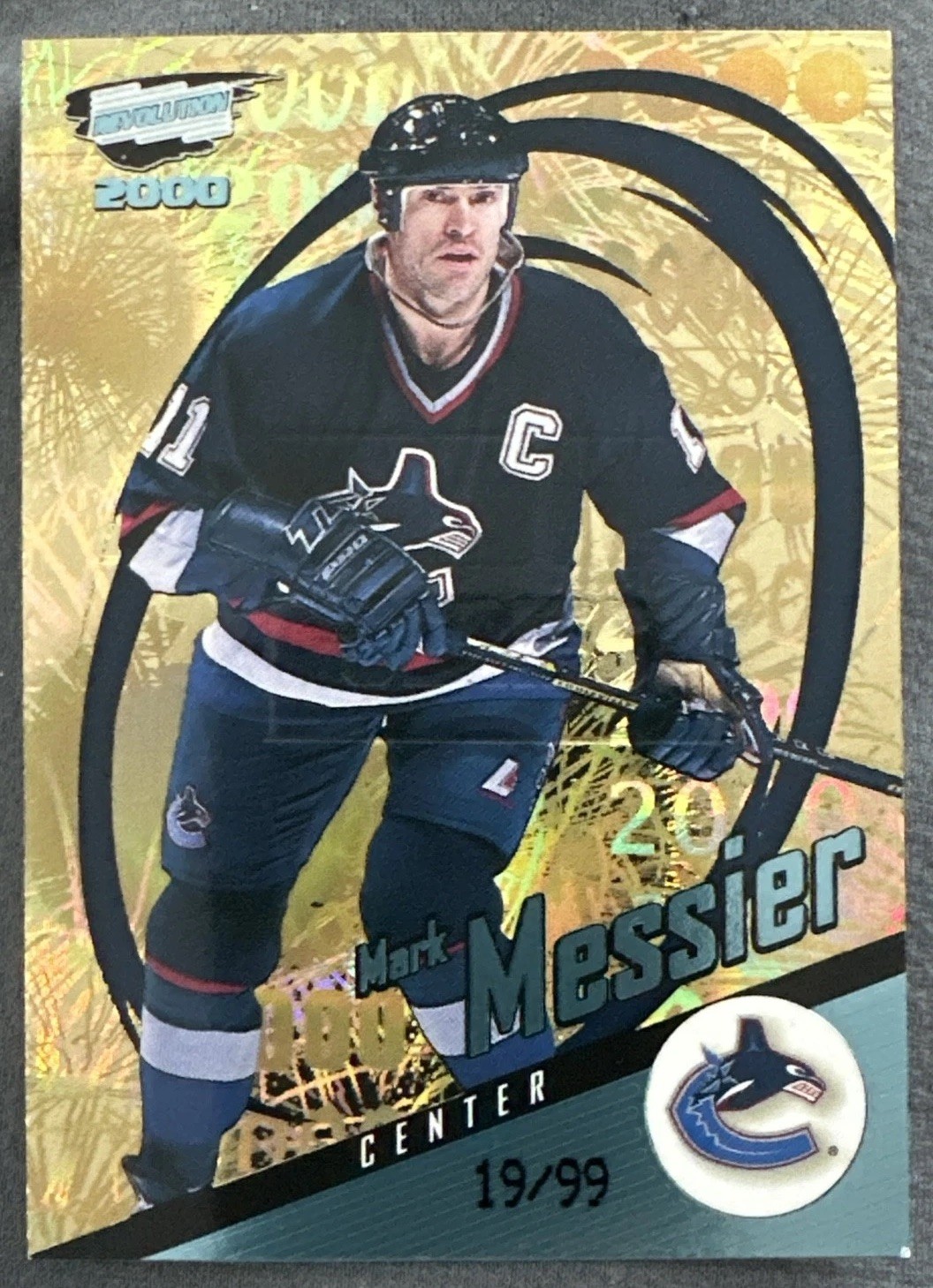 1999-00 Pacific Revolution Mark Messier #142 Shadow Series 19/99 1999-00 Pacific Revolution Mark Messier #142 Shadow Series 19/99