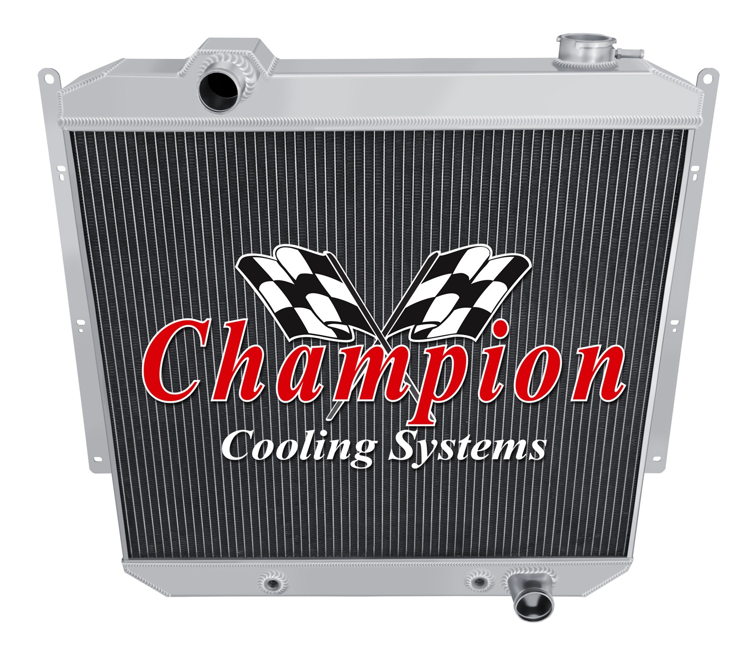 ER Champion 3 Row Radiator Chevy Conversion for 1957 Oldsmobile Starfire
