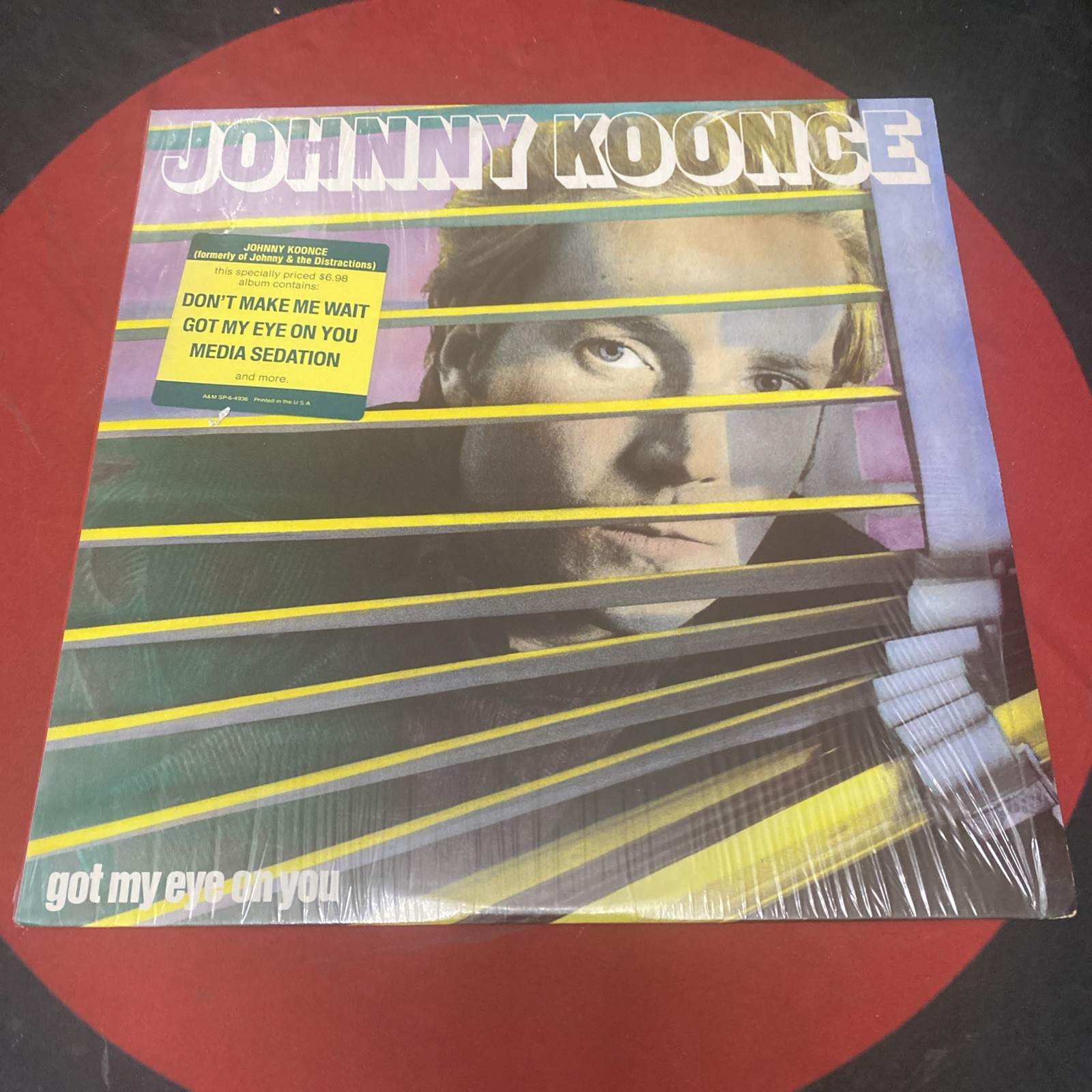 Johnny Koonce - Got My Eye On You (1983, Vinyl LP) “Don’t Make Me Wait”