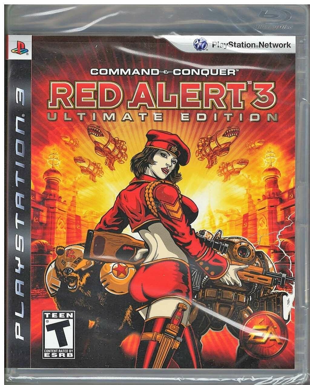 Command & Conquer Red Alert 3 PS3 (Brand New Factory Sealed US Version) Playstat Command & Conquer Red Alert 3 PS3 (Brand New Factory Sealed US Version) Playstat