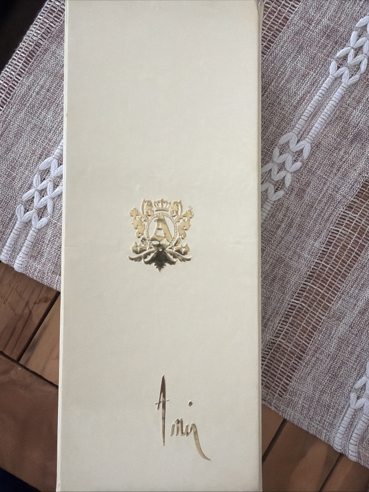 Vintage Italian 100% Silk Ami Paris