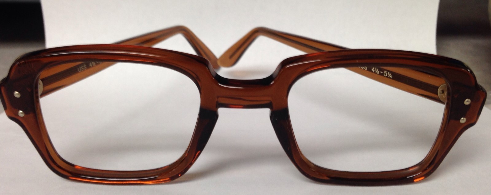 Vintage Retro BCG military surplus eyeglass frames 46-22 assembled Vintage Retro BCG military surplus eyeglass frames 46-22 assembled
