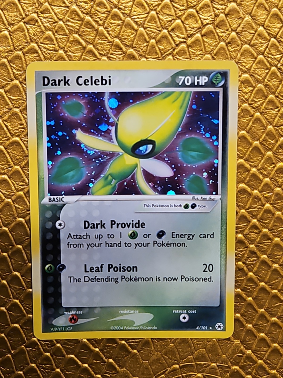 Dark Celebi 4/101 Holo EX Hidden Legends 2004 Pokemon TCG Near Mint NM Dark Celebi 4/101 Holo EX Hidden Legends 2004 Pokemon TCG Near Mint NM