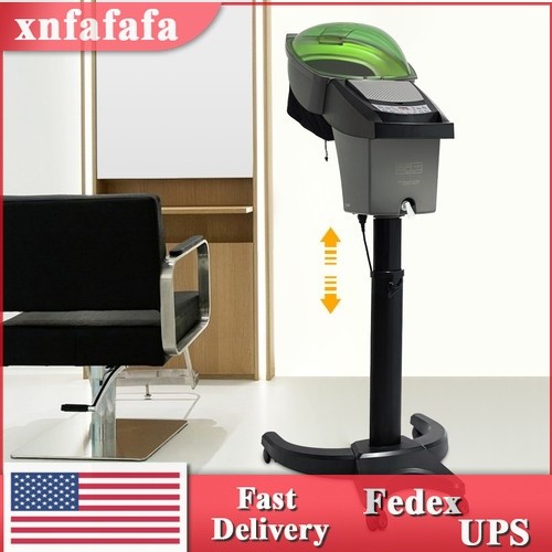 Hair Steamer Rolling Stand 7 Color Light Beauty Salon Spa Equipment Professional